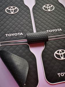 Ensemble de tapis de sol universels pour voiture, tapis en TPV antidérapants de qualité supérieure, durables, avec une épaisseur de 18 mm et un design luxueux à motif diamant - Product Image 5