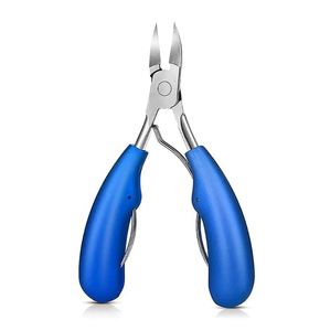 Couleur bleue poignée poignée coupe-ongles robuste Double ressort incarné orteil coupe-ongles manucure coupe-ongles robuste - Product Image 5