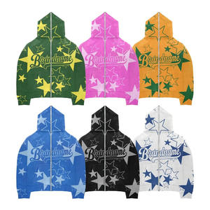 Nouvelle mode pull à capuche personnalisé hommes 100% coton tissu polaire respirant thermique de haute qualité pour hommes - Product Image 2