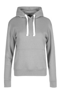 Sweat-shirt à capuche léger pour femmes Logo personnalisé Sweat à capuche à manches longues d'hiver en coton éponge lourd pour femmes - Product Image 2