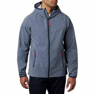 Veste d'hiver, nouvelle veste softshell, design personnalisé, vêtements de travail d'hiver, veste softshell zippée imperméable et coupe-vent pour homme - Product Image 1