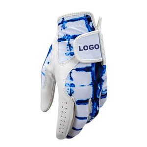 Dernier style Cabretta cuir sur mesure doux hommes femmes golfeur sports d'été gants de golf en peau de mouton - Product Image 4