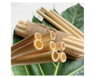 หลอดไม้ไผ่ธรรมชาติเป็นมิตรกับสิ่งแวดล้อมผลิตในเวียดนาม/เดลต้าเวียดนาม - Product Image 5