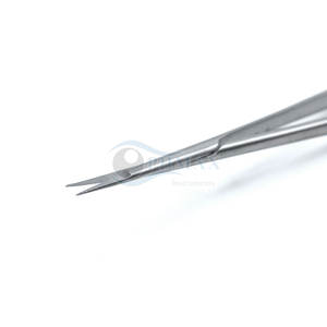 YASARGIL Micro bayoneta tijeras de precisión de acero inoxidable instrumento neuroquirúrgico Micro bayoneta tijeras punta fina herramienta quirúrgica - Product Image 5
