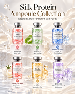 Sérum Ampoule Visage Premium 100 ml – Fabricant OEM/ODM – PDRN, Exosome, Peptide de Cuivre, NAD+, CICA, Protéine de Soie – Pour Visage, Corps et Lèvres - Product Image 5