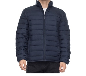 Veste d'hiver brillante surdimensionnée pour homme, de haute qualité, personnalisée, avec capuche, fermeture éclair, style streetwear, veste matelassée, vente en gros - Product Image 1