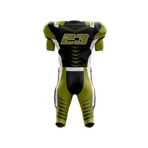 Uniforme de fútbol americano de primera calidad para adultos, ropa deportiva transpirable con características de talla grande, conjuntos técnicos impresos, estilo - Product Image 2