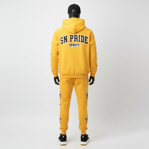 ชุดวอร์มลำลองแบบแห้งเร็วสำหรับทุกเพศทุกวัย ไซส์ผู้ใหญ่ ผลิตจากวัสดุเบาสบาย ระบายอากาศดี รับผลิตแบบ OEM พร้อมบริการปัก - Product Image 3