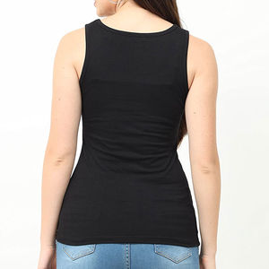 2025 nueva llegada camiseta sin mangas de moda para mujer a la venta camiseta sin mangas transpirable personalizada para mujer en MOQ bajo con servicio OEM - Product Image 4