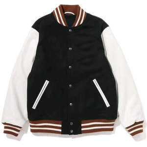 2025 Wholesale Custom <b>Baseball</b> Letterman Varsity <b>Jacket</b> Custom Logo Wool Embroidery <b>Baseball</b> Letterman <b>Jackets</b> OEM - Product Image 6