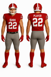 SHH vente en gros uniformes de football américain personnalisés ensemble de maillots et de pantalons de qualité professionnelle couleurs et Logos personnalisés personnalisés - Product Image 4