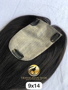 Mejor Raw Top Virgin Venta caliente 9x14 suave sedoso recto Color Natural Topper humano indio al por mayor brasileño cutícula alineada cabello - Product Image 2