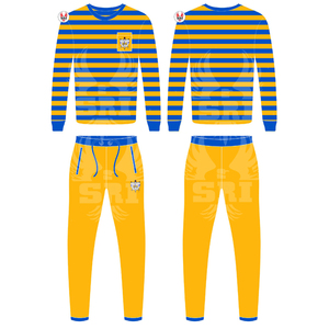 Sigma Gamma Rho Ensemble pour femme grande taille Pijama 2 pièces en coton à manches longues avec pantalon vêtements de nuit - Product Image 4