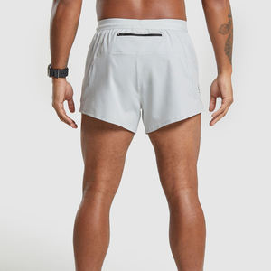 กางเกงขาสั้นเล่นยิมของผู้ชายแบบลำลองสำหรับออกกำลังกายวิ่งแห้งเร็วและเป็นมิตรกับสิ่งแวดล้อมมีกระเป๋าดีไซน์ลายพื้น - Product Image 6