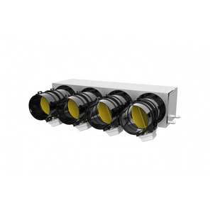 Plenum Aislado Proair de 4L con Amortiguadores Motorizados de 200mm, Paquete RF Amber para Sistemas de Aire Acondicionado HVAC de 4 Zonas - Product Image 1