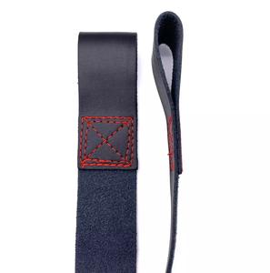 Correas de elevación GAF, soportes de muñeca, asistencia con logotipo personalizado, muñequeras de levantamiento de pesas lisas, correas de elevación de cuero - Product Image 2