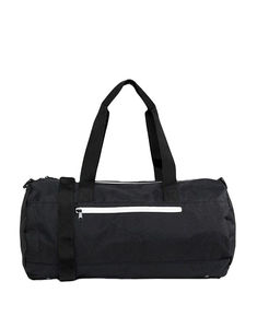 Vente en gros sacs fourre-tout et bandoulière en toile vintage personnalisés avec bordure en cuir PU présentant un design durable à bas quantité minimale de commande idéal - Product Image 2