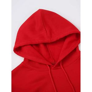 2024 hombres Casual sólido manga larga holgada ropa de calle sudaderas con capucha Top hombres sudaderas hombro caído bordado técnica suelta - Product Image 2