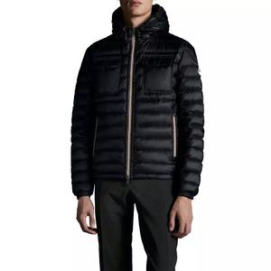 Chaqueta acolchada de invierno para hombre, con capucha y logotipo personalizado - Product Image 1