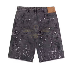 Concevez votre propre logo Short en strass Short en strass respirant à séchage rapide Short en strass le plus vendu - Product Image 2