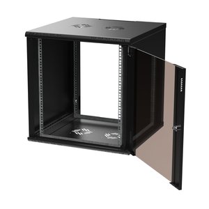 Gabinete Rack Extralink Premium 12U 600x600 Negro, Montaje sin Herramientas, para Montaje en Pared - Product Image 4