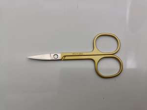 Démarquez-vous 5 pièces ensemble de manucure ciseaux étincelants pince à épiler or mat lime à ongles luxe manucure et pédicure ensemble Profesionales - Product Image 5