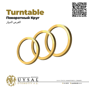 Plataforma Giratoria para Remolque UYS-118100, Tipo U (Placa), Capacidad de 14000 kg, Mejor Calidad, Fabricante en Turquía por Mustafa Uysal - Product Image 4