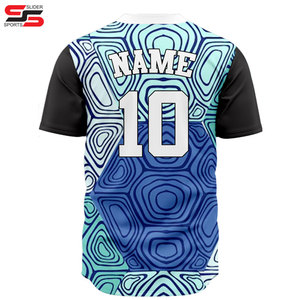 Uniforme de baseball personnalisé - Impression par sublimation de haute qualité, 100% polyester, vêtements d'équipe, prix de gros abordable - Product Image 6