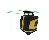 Nouveau niveau laser industriel HIKARI haute précision 3 axes auto-nivelant 1 mm/5 m, laser vert, protection IP54, portée intérieure 20 m