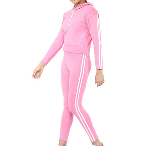 ชุดวอร์มผู้หญิงแบบสองชิ้น ผ้าเนื้อนุ่ม อุ่นสบาย ทรงหลวม ใส่สบายสำหรับพักผ่อนที่บ้านและสวมใส่ในชีวิตประจำวัน - Product Image 5