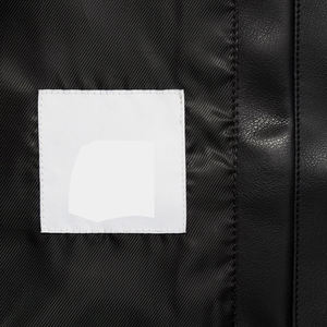 Venta al por mayor de chaquetas de cuero de los hombres de encargo de alta calidad impermeable transpirable ecológico más Popular chaquetas de cuero de los hombres - Product Image 6