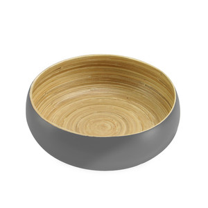 High Quality Durable Natural Coiled <b>Bamboo</b> Wood Food Grade Salad Serving <b>Bowls</b> Made in Vietnam Manufacturer - Product Image 5