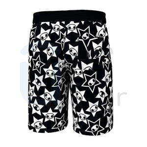 New Arrival Men's High Quality 100% Polyester Gym Fitness Casual Sportswear Mid Waist Drawstring Sublimation Printed Solid-Style - Product Image 4