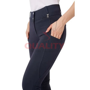 Leggings équestres d'entraînement pour femmes de haute qualité Flexibilité confortable Matériau doux au toucher pour l'équitation - Product Image 3