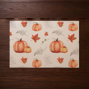 Napperons en coton à carreaux classiques Tapis de table réutilisables lavables élégants pour la cuisine de la salle à manger et les restaurants - Product Image 3