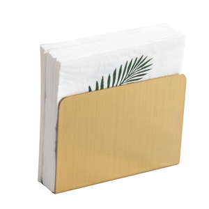 Porte-serviettes en acier inoxydable, triangle, écologique, style ferme, pour tables - Product Image 3