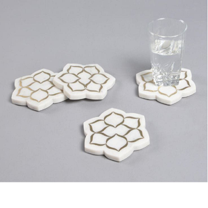 Posavasos de piedra de mármol hechos a medida adecuados para el hogar y la cocina proveedores de tiendas decorativas ideales para reventa - Product Image 1