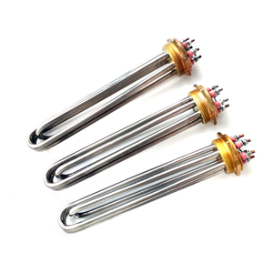 <span class=keywords><strong>Calentador</strong></span> de Inmersión Personalizado de Acero Inoxidable con Conexión Roscada y Brida de 240V 440V 3KW 6KW 1-1/4" 1-1/2" para Calderas Industriales de Calentamiento de Agua - Product Image 3