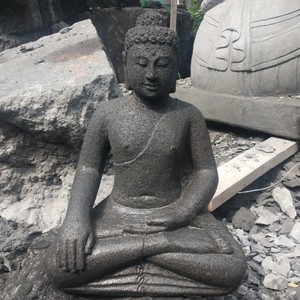 Estatua Religiosa de Buda Tallada en Piedra Natural, Diseño Tradicional para Uso en Hoteles - Product Image 2