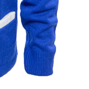 Custom Men <b>Rib</b> Cardigan Sweater with Chenille Embroidery Patch <b>Knitted</b> Fashion Pullover Anti-Shrink Winter OEM ODM Wholesale - Product Image 6