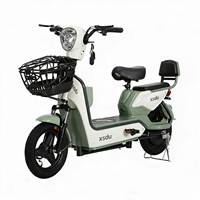 Mopeds électriques fabriqués en Chine, vélo électrique 48V à 2 places, vélo électrique de ville pour adultes