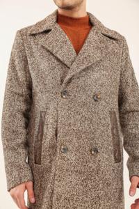 Thủ công cao cấp da cừu da chính hãng parkas cho nam giới-thoáng khí mù<span class=keywords><strong>a</strong></span> đông - Product Image 6