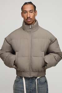 2025 en stock neuf veste bouffante à col montant Offre Spéciale concevez votre propre veste bouffante Oem Service veste bouffante en gros - Product Image 4