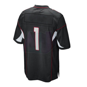 Tenues de football américain respirantes à manches courtes avec coutures renforcées et tissu extensible pour une performance athlétique supérieure - Product Image 5