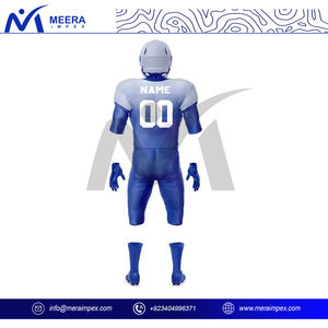 Conjunto de Uniforme de Fútbol Americano para Hombre, Jersey y Pantalones Personalizados para Equipo, Talla Grande, Secado Rápido, Transpirable, Ropa Deportiva con Impresión por Sublimación - Product Image 3