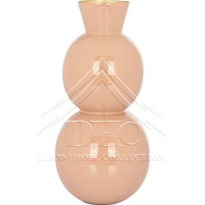 Jarrones de metal de diseño con formas creativas con acabado recubierto de polvo de color brillante para una estética minimalista del hogar - Product Image 5