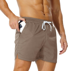 OEM High Quality Wholesale Heavyweight Polyester Sublimation Double <b>Layer</b> Mens Gym Basketball 5 Inch Men Custom Mesh Shorts - Product Image 1