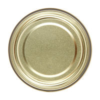 Couvercle inférieur OEM en fer blanc, étain EOE pour poudre nutritive, or 502 #
