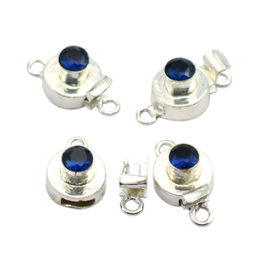 กล่องพลอย tanzanite ตะขอ925เงินสเตอร์ลิงและชุบทอง18K 1เส้น2เส้นและเครื่องประดับ3เส้นทำเข็มกลัด21X12X8MM B751 - Product Image 3