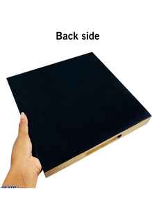 ถาดไม้ทรงสี่เหลี่ยมผืนผ้าทำด้วยมือหรูหราสำหรับใช้ในบ้านและห้องครัวสำหรับเสิร์ฟ - Product Image 6